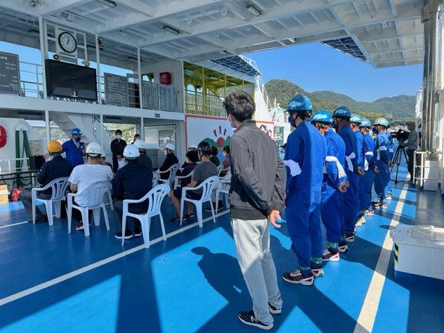 第12回 海上操練 実施の画像