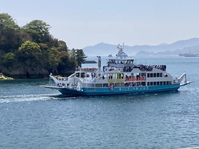 修道中学校2年生 クルージング in 因島の画像