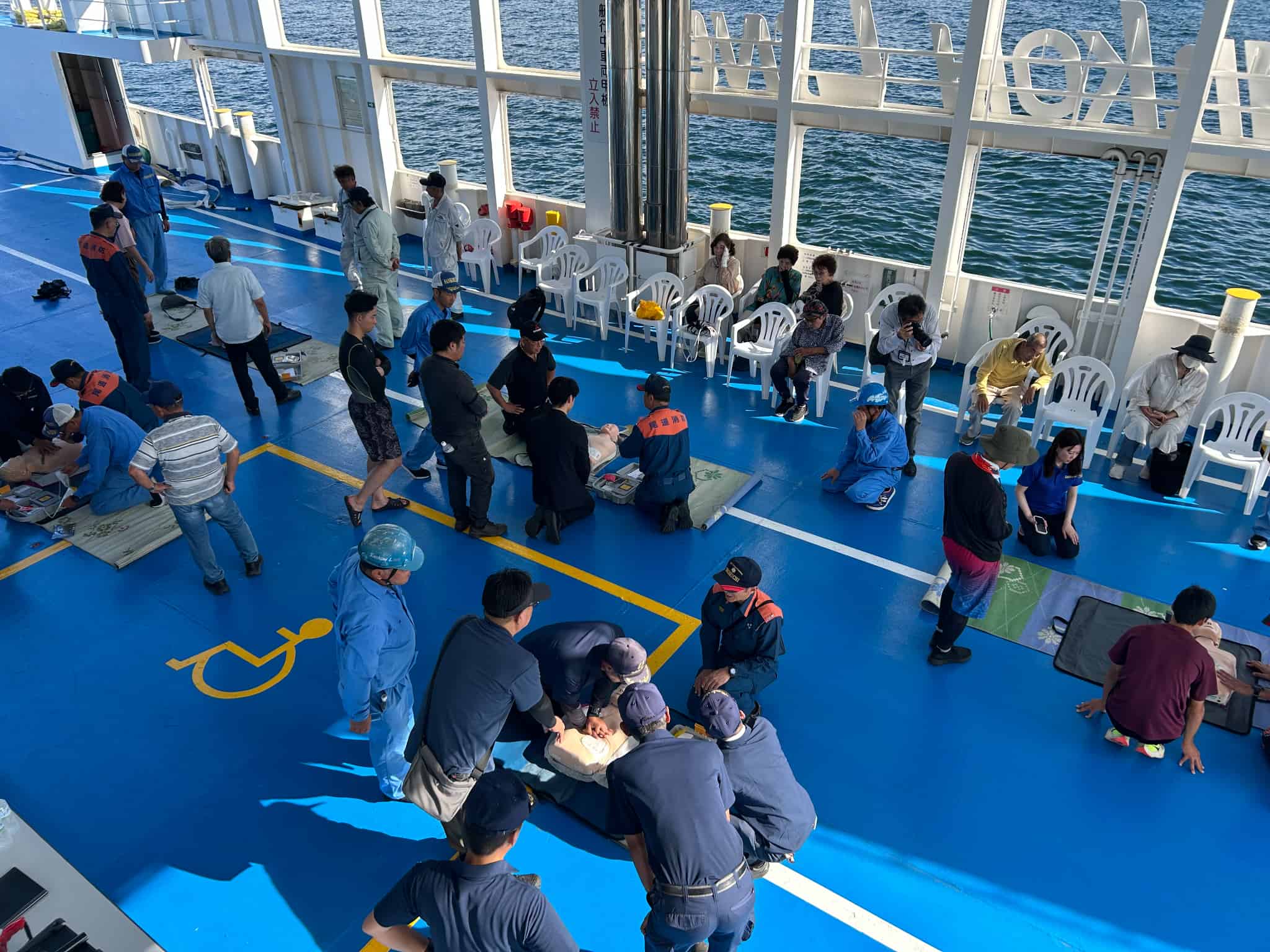 第16回海上合同操練 実施の画像